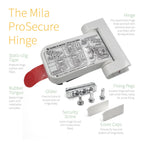 Mila ProSecure Flag Door Hinge