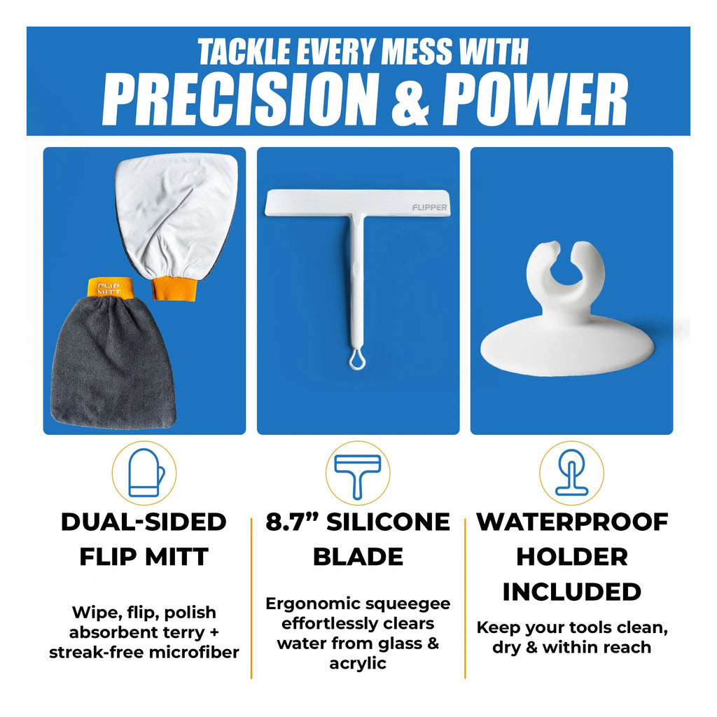 Flipper Flip-Mit and Squeegee Set