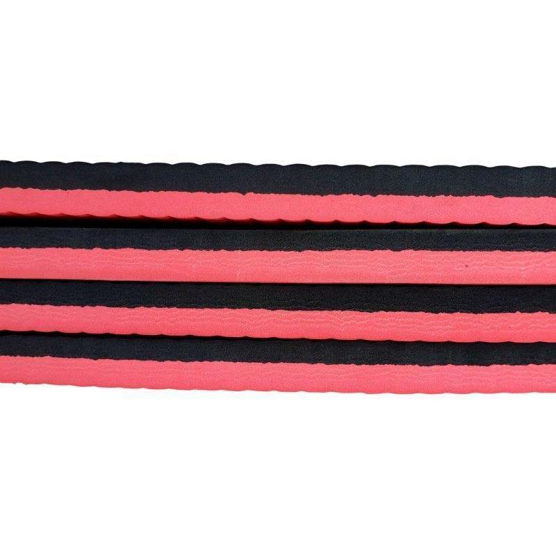 Morgan Tatami Jigsaw Interlocking Floor Mats 3cm Red / Black