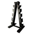 Muscle Motion Vinyl Dumbbell Set (1kg - 5kg) with Rack