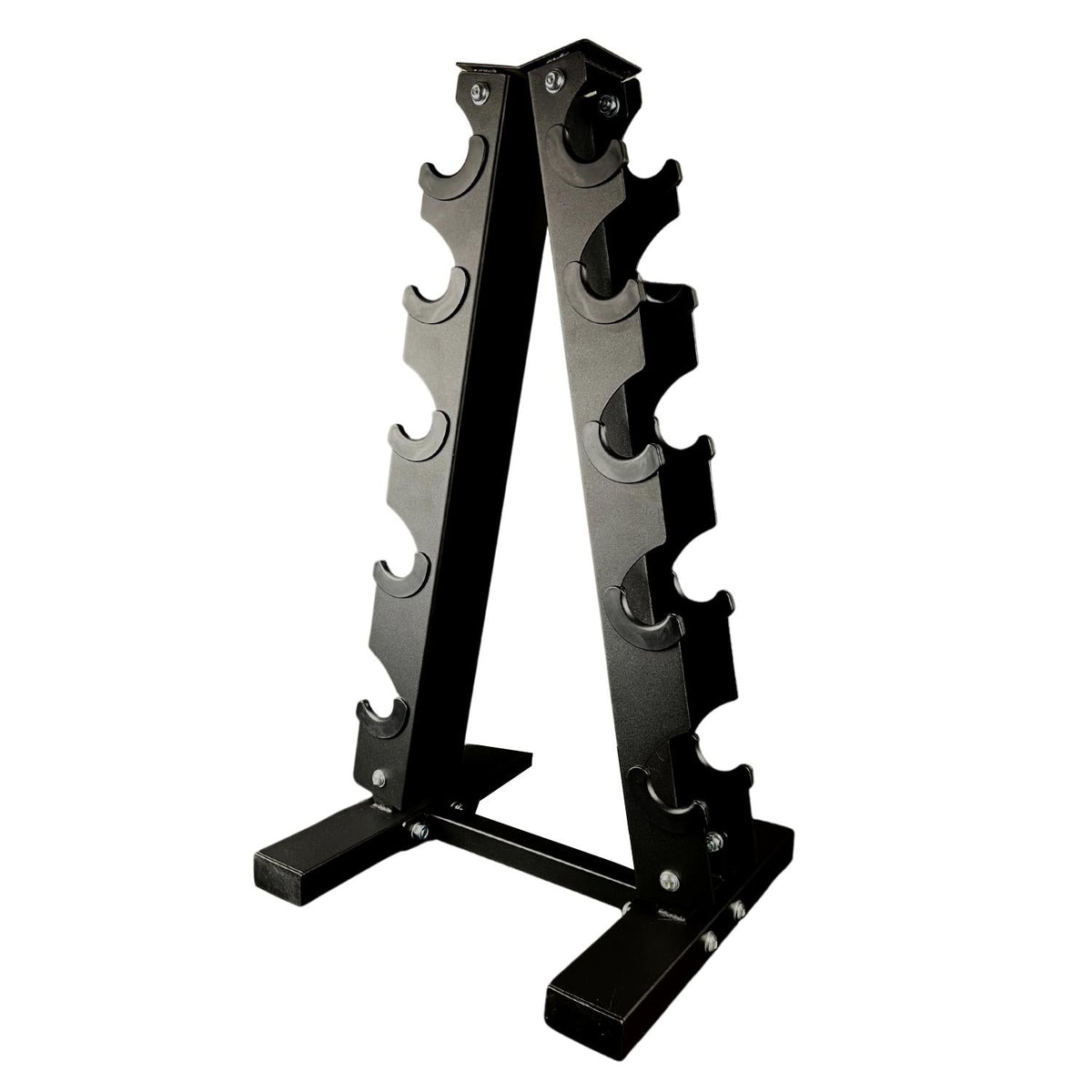 Muscle Motion Vinyl Dumbbell Set (1kg - 5kg) with Rack