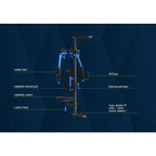 Muscle Motion Light Commercial 3 Station Home Gym + Pec Dec + VKR + Bench MSG1000ACDE