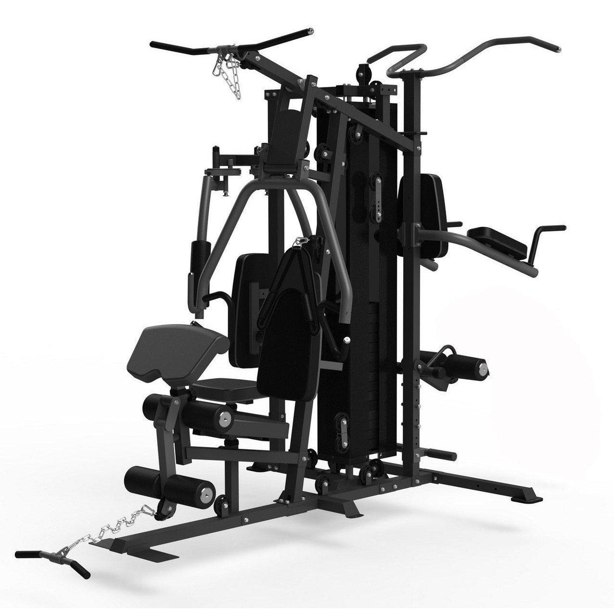 Muscle Motion Light Commercial 3 Station Home Gym + Pec Dec + VKR MSG1000ACD