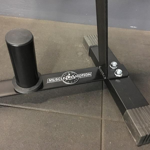 Muscle Motion Olympic Weight Plate Rack