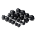 Muscle Motion Rubber Hex Dumbbells 1kg To 50kg (Pair)