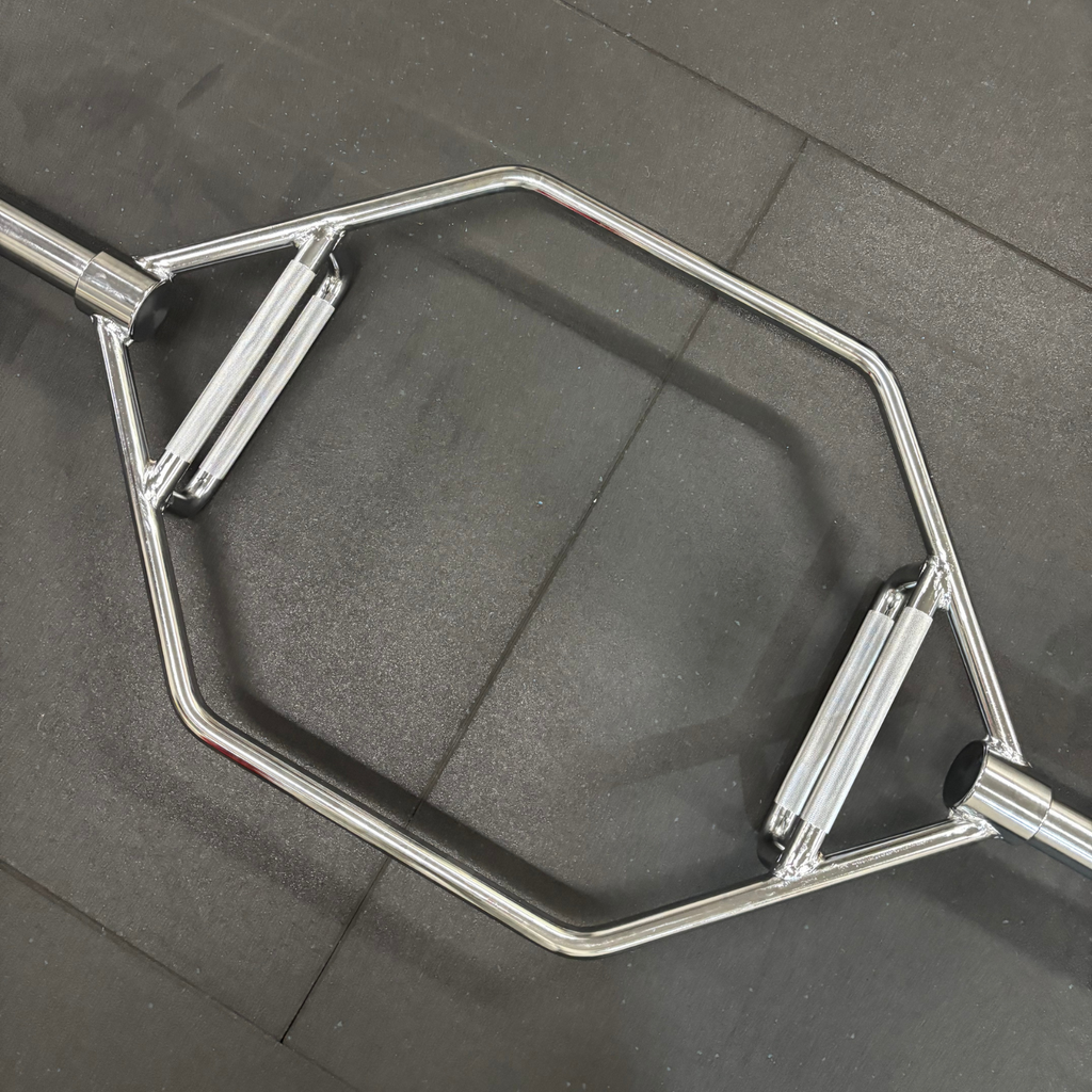 Muscle Motion Olympic Hex Shrug Deadlift Trap Bar 6ft