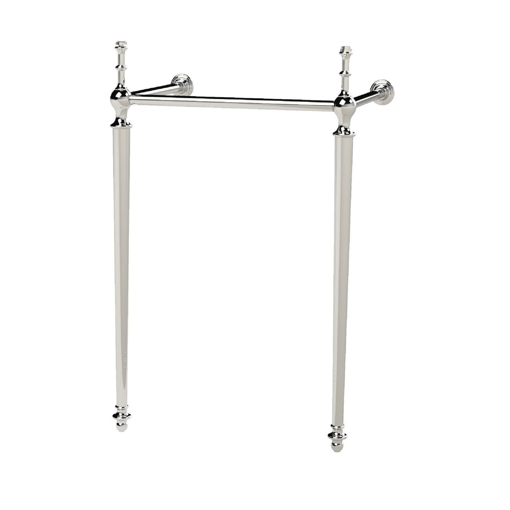 Richmond Rectangular Basin With Washstand - White