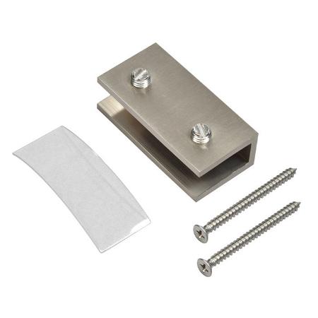CRL No-Drill Fixed Panel Glass Clamp