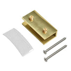 CRL No-Drill Fixed Panel Glass Clamp