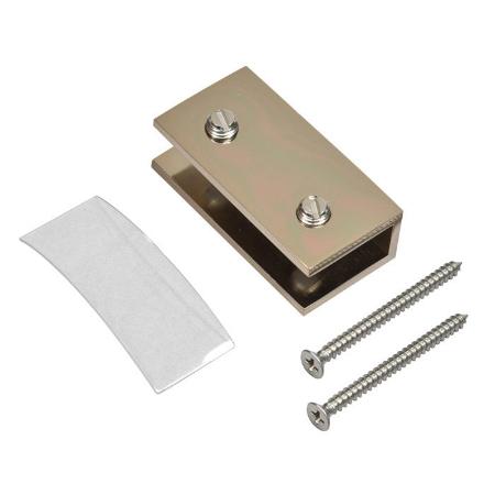 CRL No-Drill Fixed Panel Glass Clamp