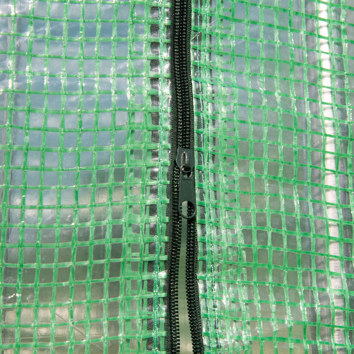 9.8' x 3.3' x 6.6' Steel Frame Greenhouse with PE Cover & Windows, Green