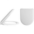 Liquid Back to Wall Toilet With Seat - White