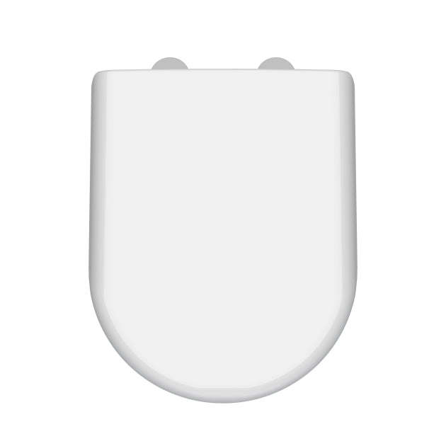 Nio Luxury D-Shaped Soft Close Toilet Seat With Cover Cap