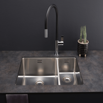 New York Integrated Stainless Steel Kitchen Sink - All Sizes