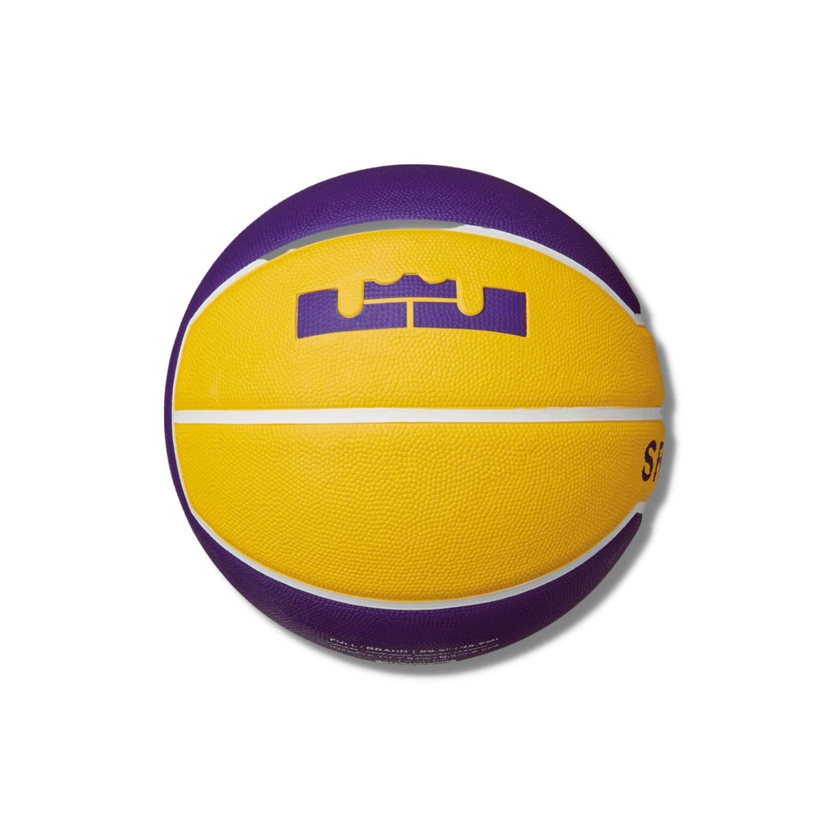 Nike LeBron Playground Official Size Amarillo/White/Field Purple