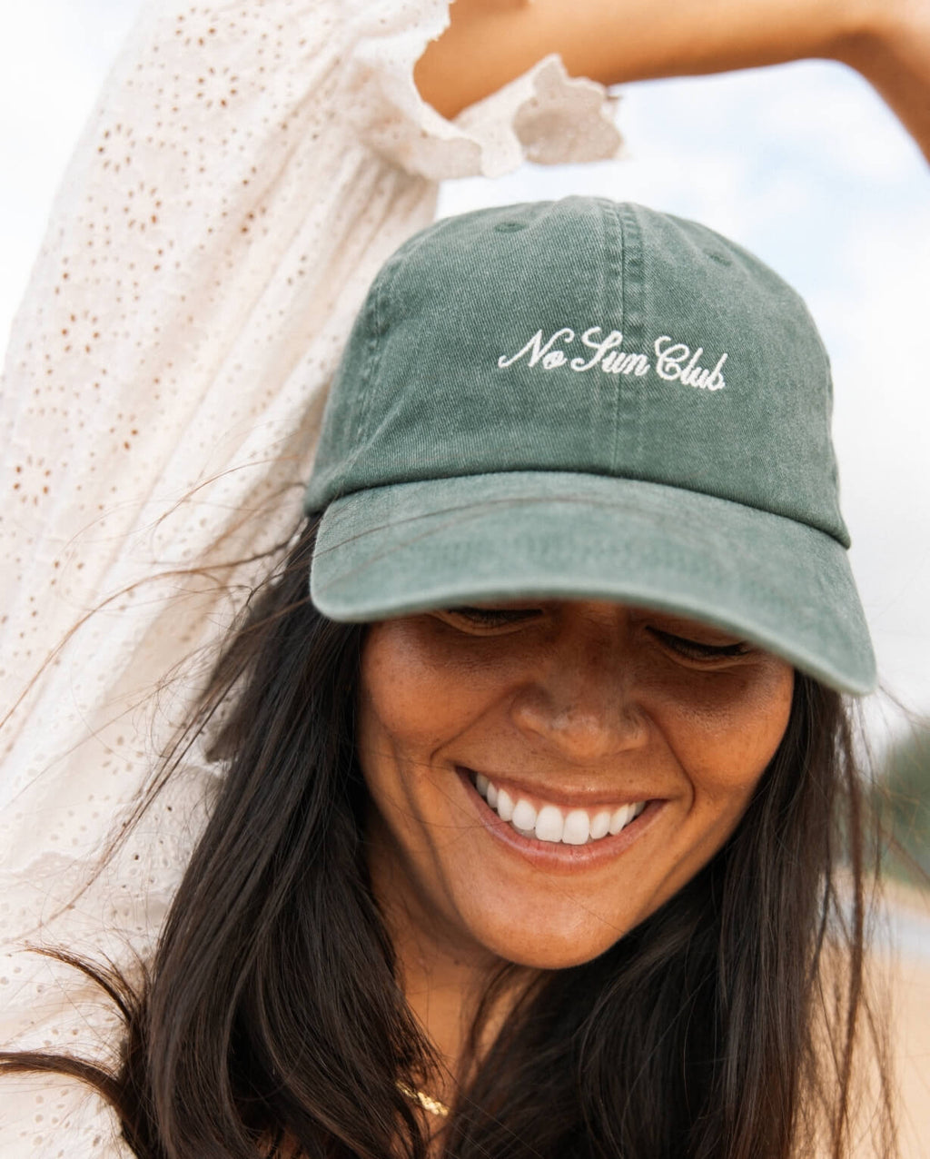 Washed Green No Sun Club Hat