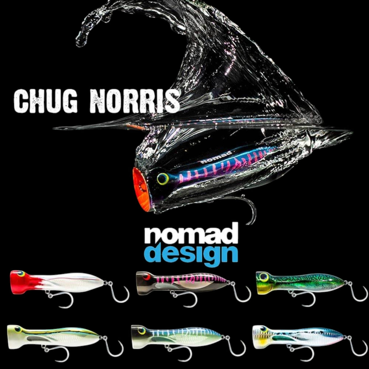 Nomad Chug Norris 150 Popper 6"
