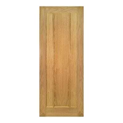 Norwich Unfinished Oak Internal Door - All Sizes - Deanta