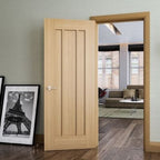 Norwich Oak Unfinished Internal Fire Door FD30 - All Sizes