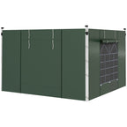 Gazebo Side Panels for 3x3(m) or 3x6(m)Pop Up Gazebo, 2 Pack Sides Replacement, Green