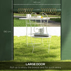 Gazebo Side Panels for 3x3(m) or 3x6(m)Pop Up Gazebo, 2 Pack Sides Replacement, Green
