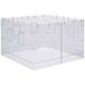 Pop Up Canopy Mesh Sidewalls Set of 4 for 10' x 10' Tent, White