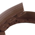 Lawn Border Set, Easy Border 60mm Brown 10m With Pegs