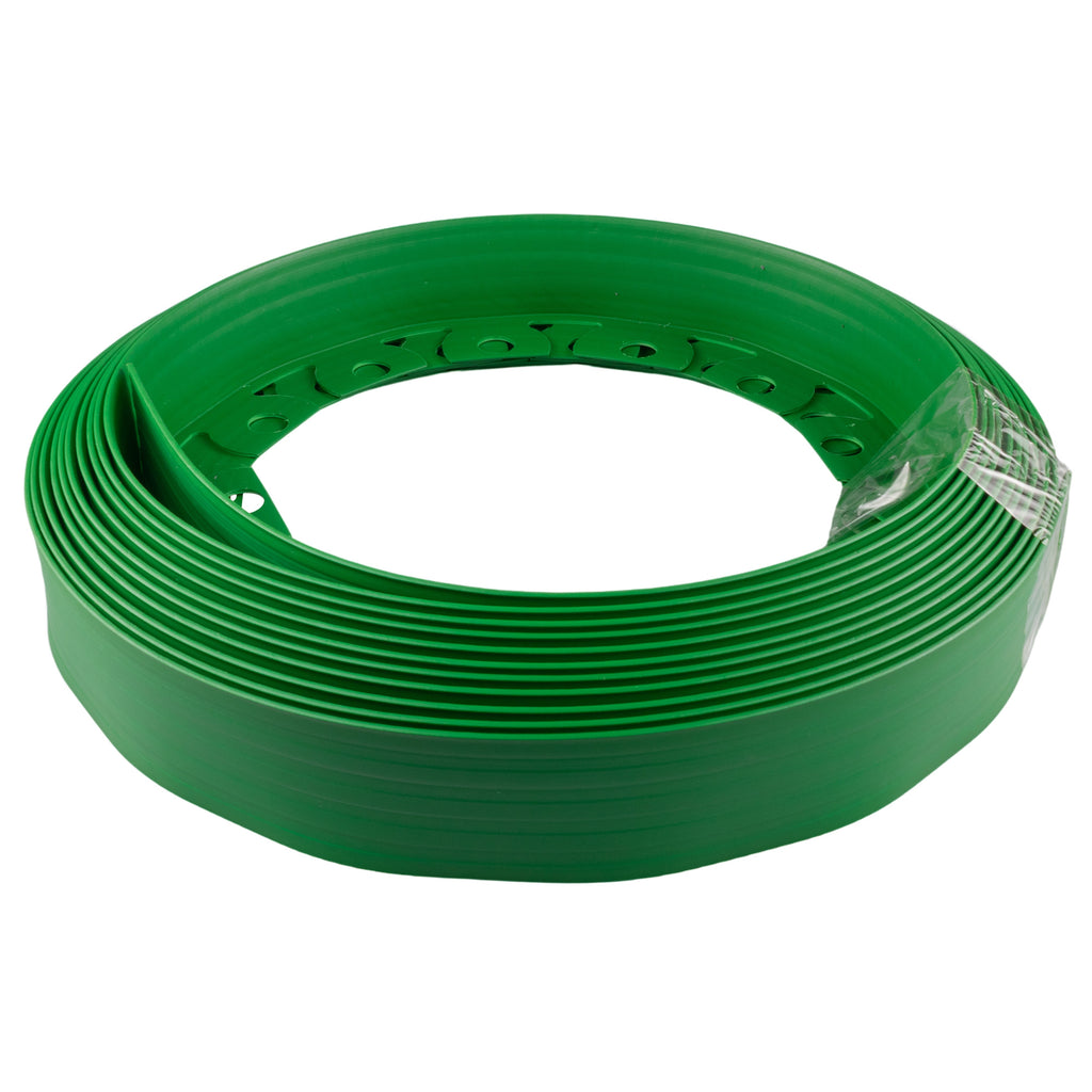 Lawn Border Set, Easy Border 40mm Green 10m with Pegs
