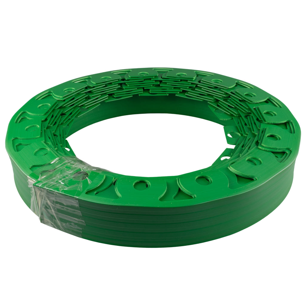 Lawn Border Set, Easy Border 40mm Green 10m with Pegs