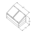 Forest Large Timber Cold Frame