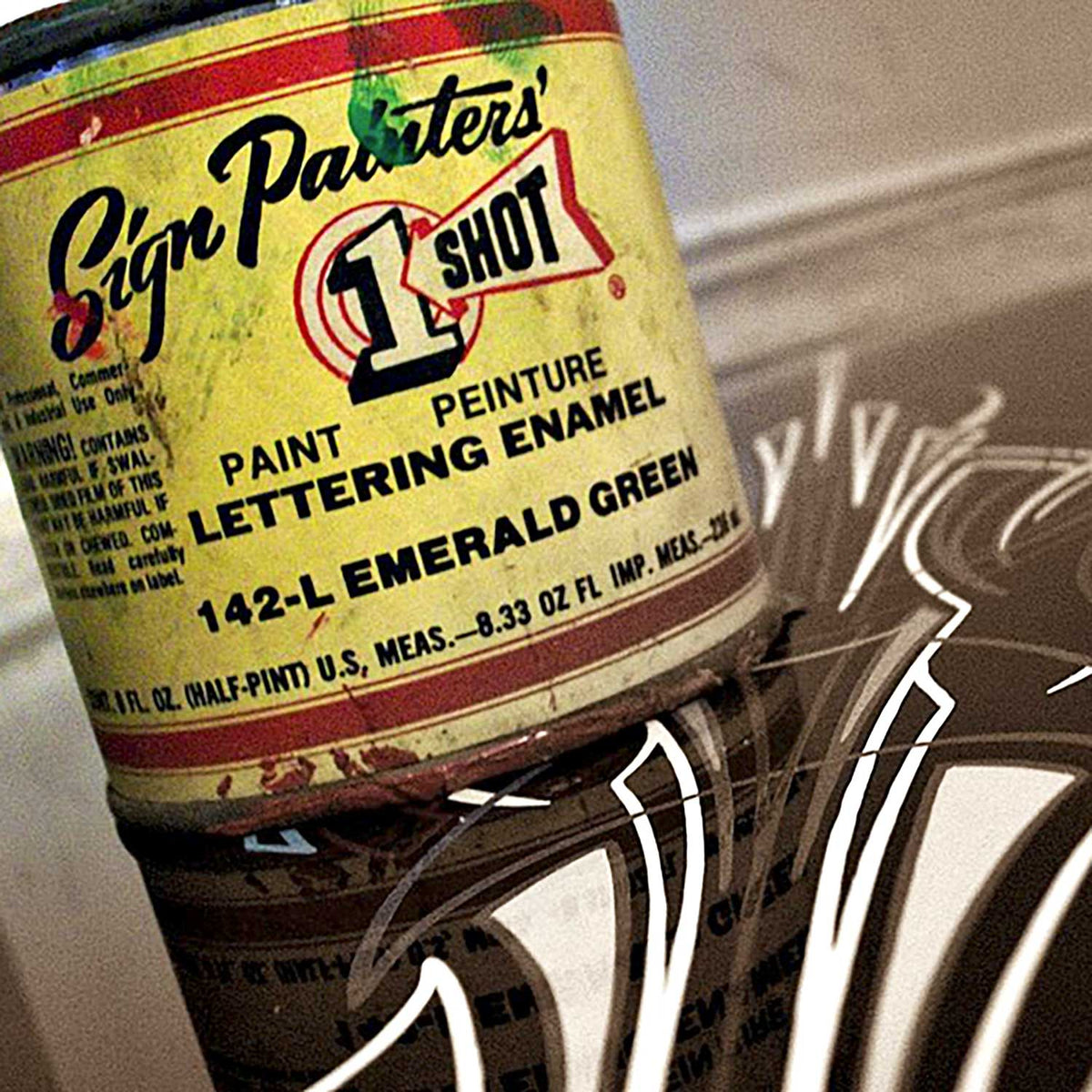 Secondary Colors 5 Color Striping Enamel Kit, 1/4 Pint Cans