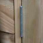 4LIFE Overlap Pressure Treated 8ft x 6ft Apex Shed - Double Door, No Windows