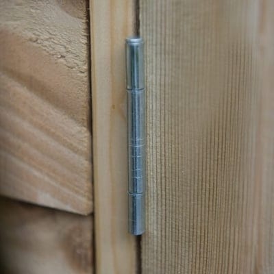 4LIFE Overlap Pressure Treated 8ft x 6ft Apex Shed - Double Door