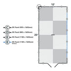 4LIFE Overlap Pressure Treated Apex Shed Double Door - All Sizes
