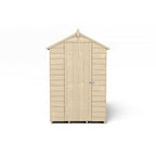4LIFE Overlap Pressure Treated 6ft x 4ft Apex Shed