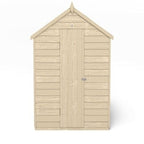 4LIFE Overlap Pressure Treated 8ft x 6ft Apex Shed - No Window