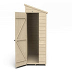 4LIFE Overlap Pressure Treated 6ft x 3ft Pent Shed - No Window