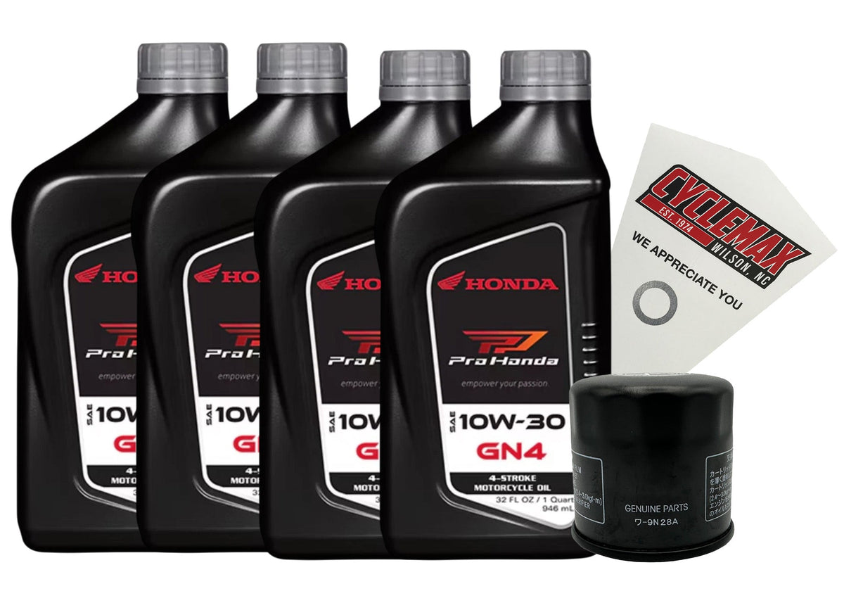 Honda GN4 Standard 10W-30 Oil Change Kit for 2002-2007 CB900
