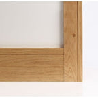 Oak Prefinished Shaker Skirting - 145mm x 16mm x 3.6m (Pack of 4)