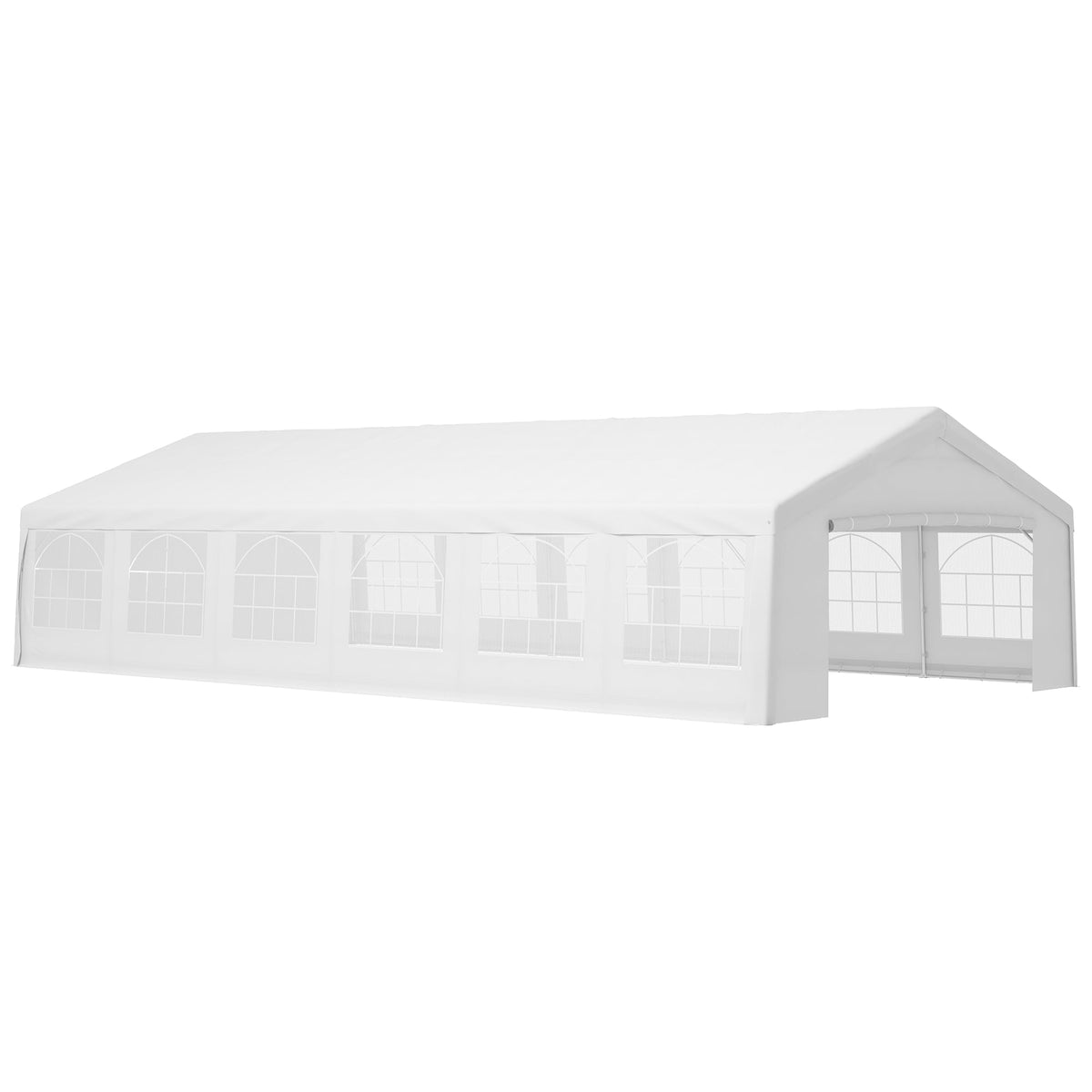 20' x 40' Heavy-duty Party & Wedding Tent with Sidewalls, White