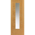 Ostria Oak Pre Finished Glazed Internal Door - All Sizes