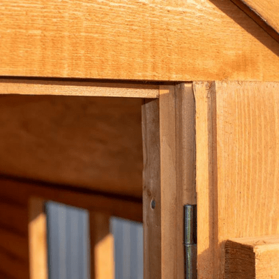 Overlap 8ft x 6ft Double Door Apex Value Shed with One Window