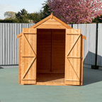 Overlap 8ft x 6ft Double Doors Apex Value Shed