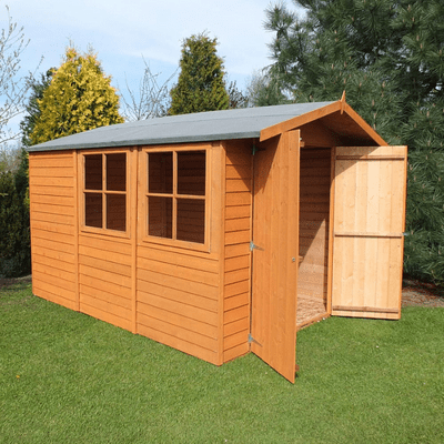 Overlap Double Door Shed - All Sizes