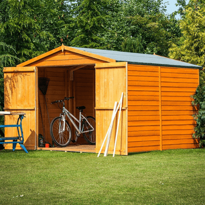 Overlap Double Door Shed - All Sizes