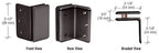 CRL Pinnacle and Prima Series Wall Mount Bracket