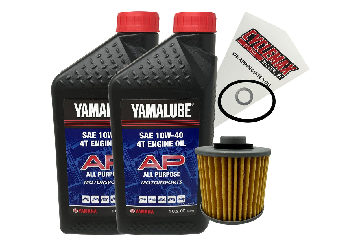 Yamaha Yamalube Standard Oil Change Kit for 2006-2020 RAPTOR 700