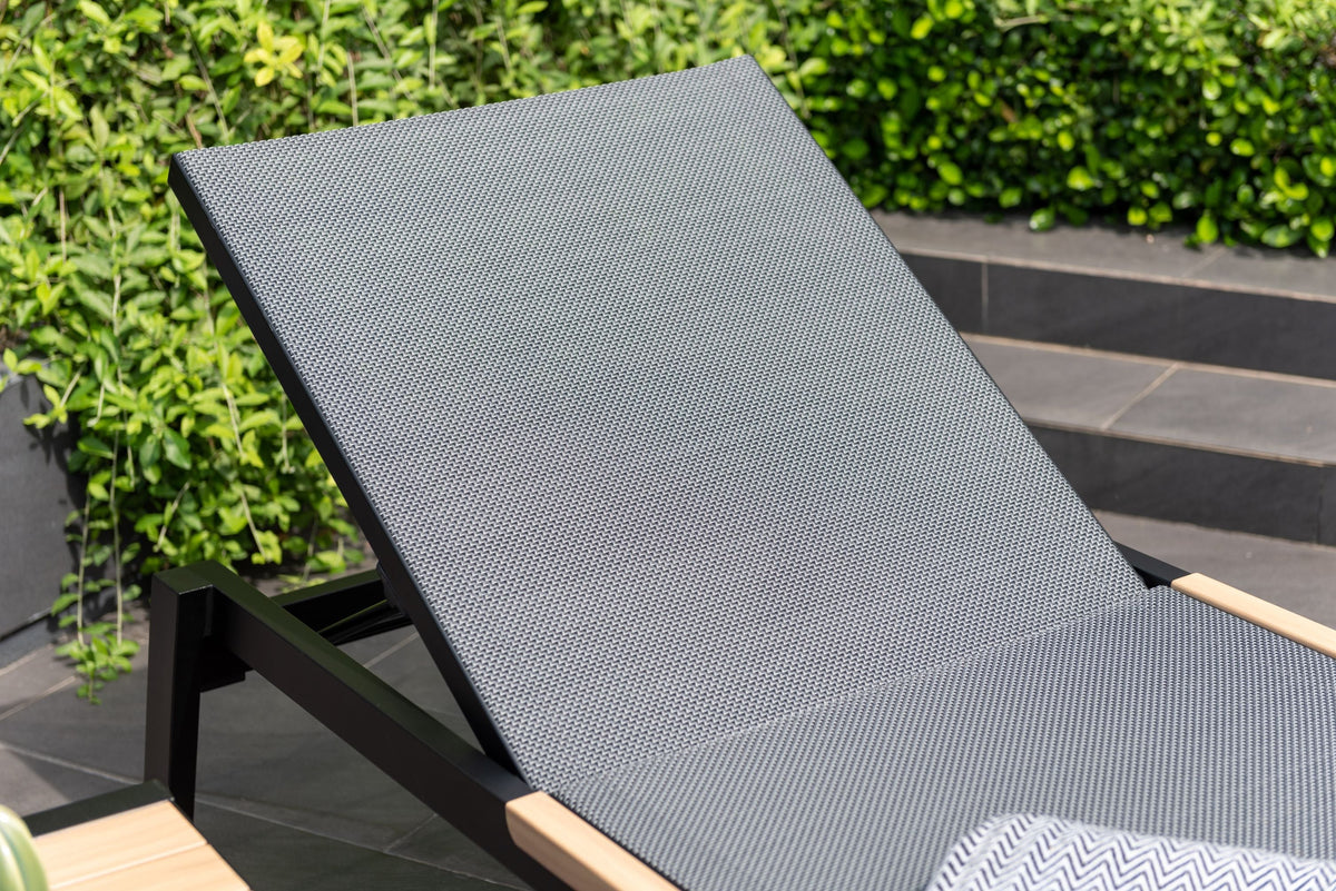 Panama Dark Outdoor Sun Lounger