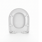 Paris Modern D Shaped Soft Close Toilet Seat - White