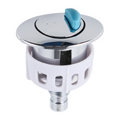 Flow Concealed Cistern Push Button - Chrome